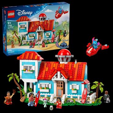 Игрушки: Lego Disney 43268 Пляжный домик Лило и Стича🏠 рекомендованный возраст