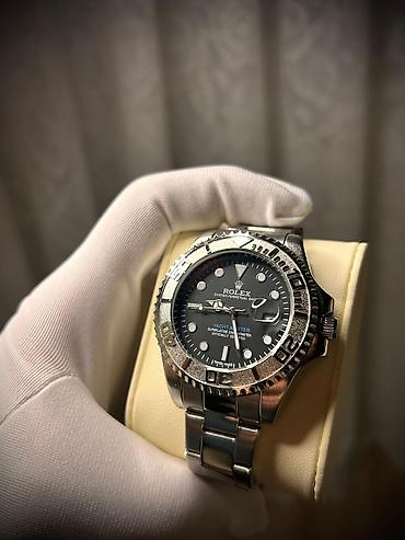 Aksesuarlar: Yeni, Qol saatı, Rolex, rəng - Gümüşü — 8