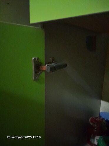 Mətbəx mebeli: Mətbəx mebeli dəsti – L formalı, kompaktn ölçülü - Ümumi ölçülər: sol — 11