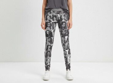 legginsy damskie za kolano: Legginsy Eleganckie damskie, rozmiar S