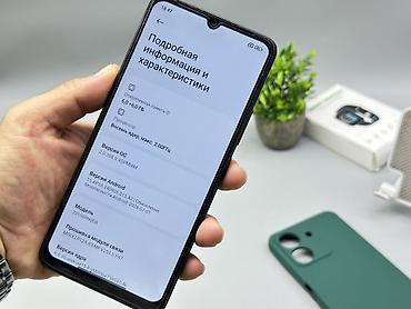 pocket 3: Redmi, Redmi 13C, Б/у, 128 ГБ, цвет - Черный, 2 SIM — 8