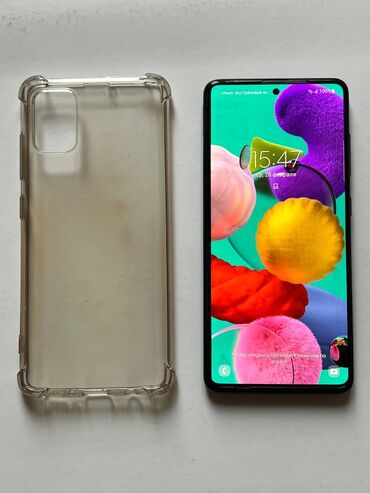 продажа бу телефонов в бишкеке: Samsung A51, Б/у, 128 ГБ