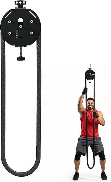силовой: Тренажер для тяги каната (rope trainer) с регулируемым сопротивлением — 1