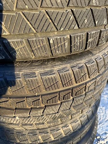 Шины и диски: Шины 245 / 55 / R 19, Зима, Б/у, Комплект, Легковые, GoodYear — 2