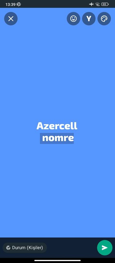 azercell nomre axtarisi: 050 336 09 29 Oz sexsi nomremdi olkeden gedirem deye satiram 1995 ci