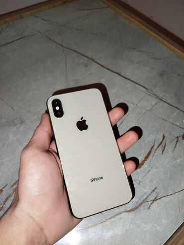 Apple iPhone: IPhone Xs, 64 GB, Rose Gold, Simsiz şarj, Sənədlərlə
