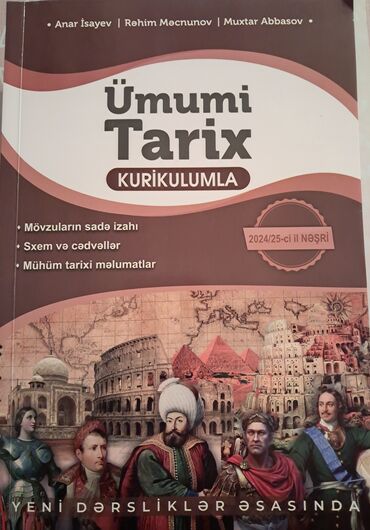 Спорт и хобби: Anar İsayev Tarix
10gün işlədilib təzə kitablardı