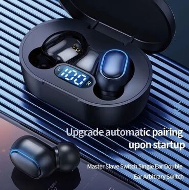 Qulaqcıqlar: Yeni Simsiz (Bluetooth) Qulaqcıqlar, 1More, rəng - Qara