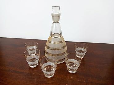 Rəng - Qızılı, Şüşə, 5, 1 l, SSRİ