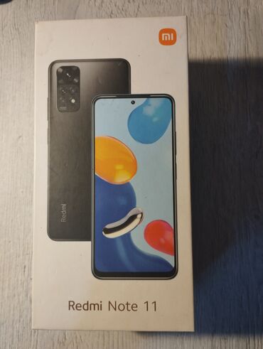 Redmi: Redmi Note 11, 128 GB, rəng - Göy, Qırıq, Sensor, Barmaq izi — 8