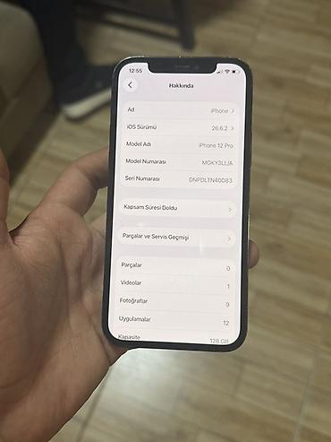 ayfon 3: IPhone 12 Pro, 128 GB, Pacific Blue, Face ID — 2