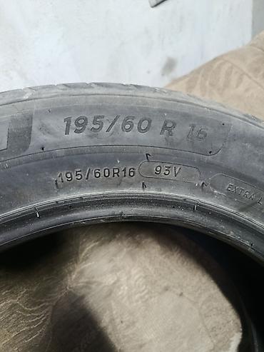 m ms: Шины 195 / 60 / R 16, Лето, Б/у, Пара, Легковые, Япония, Michelin — 1