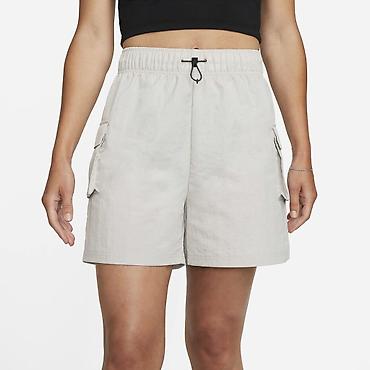aksa: Nike Sportswear Essential Women's Woven High-Waisted Shorts vel. M — 1