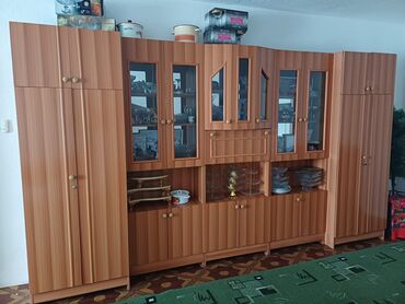 купить стеклянную полку: Зал үчүн гарнитур, Жаңы, ДСП