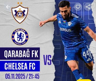 qarabağ ajax bilet satışı: Qarabağ FK-Chelsea FC 5 noyabr oyuna biletler,tranfernen yadaki