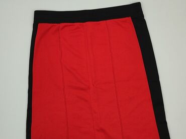 czerwone spódnice trapezowe: Spódnica, M, stan - Bardzo dobry