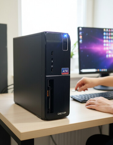 Настольные ПК и рабочие станции: Компьютер, ядер - 2, ОЗУ 8 ГБ, Игровой, Intel Core i3, Встроенная видеокарта, HDD — 2