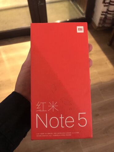 телефон fly iq458 в Азербайджан | FLY: Xiaomi Redmi Note 5 | 64 ГБ цвет - Черный | Сенсорный, Отпечаток пальца, Две SIM карты
