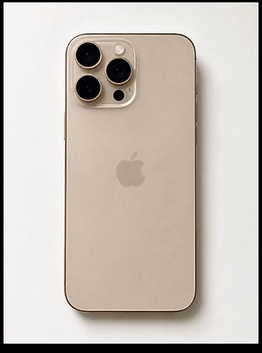 IPhone 16 Pro Max, Б/у, 256 ГБ, Desert Titanium, Защитное стекло, Чехол, 100 % at lalafo.kg IPhone 16 Pro Max, Б/у, 256 ГБ, Desert Titanium, Защитное стекло, Чехол, 100 %