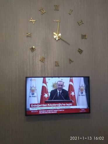 Ev saatları: Divar saatları, Mexaniki, Saniyə əqrəbi — 13