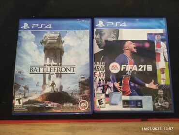 playstation 6 qiymeti: FIFA 21 +battlefront 1 star vars İkisi birlikde 25 Azn son qiymet pul