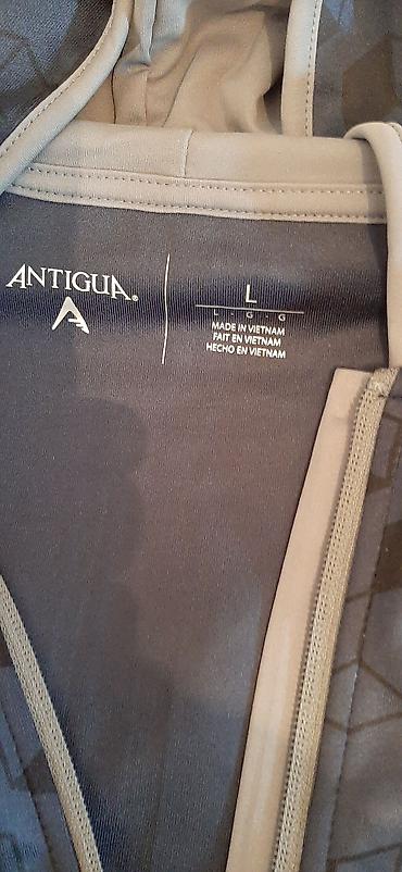 повязки для головы: Толстовка на молнии Antigua, размер M. - Цвет: тёмно‑серый/чёрный с — 2