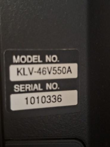 TV və video: Sony Bravia KLV-46V550A – 46 düymlük Full HD LCD televizor - Ekran — 2