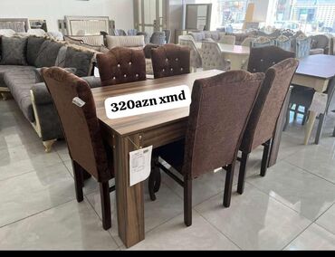 Mebel: Qonaq otağı üçün, Yeni, 6 stul