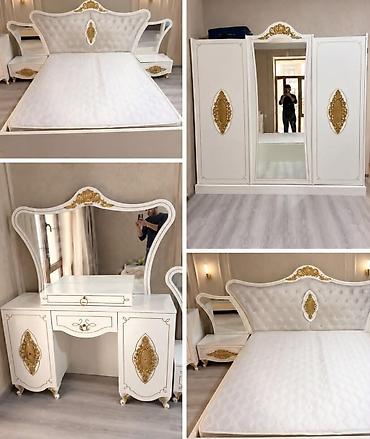 Yataq dəsti satılır 700₼.matrası var.Yaxşı vəziyyətdə.Ünvan lalafo.az -da Yataq dəsti satılır 700₼.matrası var.Yaxşı vəziyyətdə.Ünvan