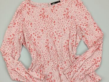 bluzki w różowe kwiaty: Bluzka Damska, SinSay, M, stan - Dobry