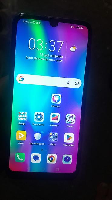 lian li: Honor 10 Lite, 64 GB, rəng - Mavi, Barmaq izi — 2