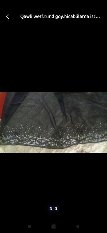 Hicab: Boyunluq ve papağı hicablilar üçün.boyunluq heç taxilmiyib — 11