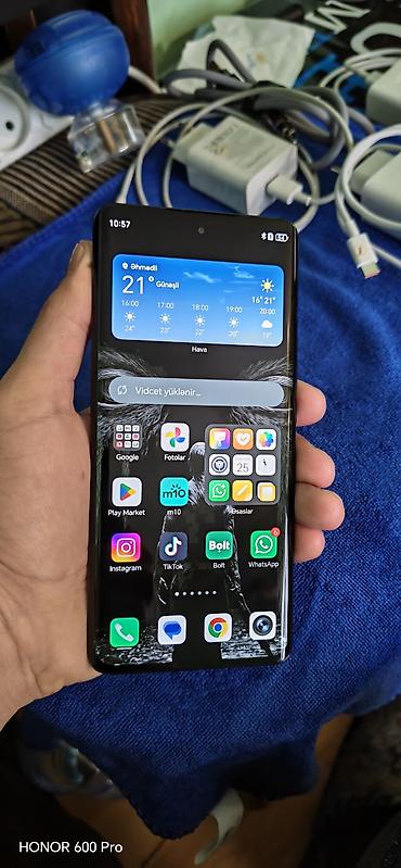 iphone x kamera: Honor X9b, 256 GB, rəng - Qara, Face ID — 3