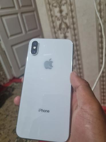 iphone 6с: IPhone X, Б/у, 256 ГБ, Серебристый, 100 % — 1