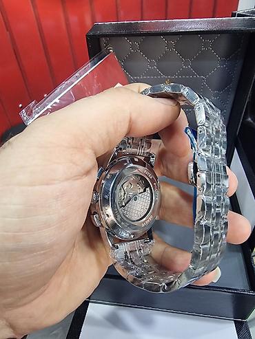 Личные вещи: Patek Philippe üslubunda kişi qol saatı – mexaniki/avtomatik mexanizm — 2
