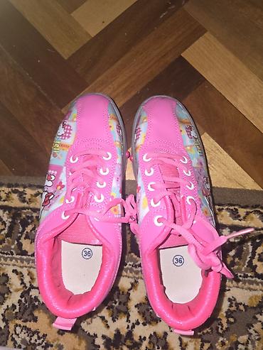 hello kitty: Rəng - Çəhrayı Krossovkalar, Hello Kitty, Ölçü: 36, Qız üçün — 1