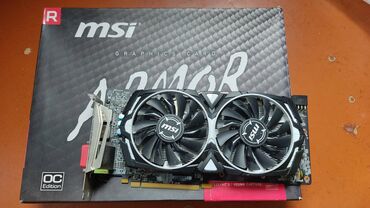 msi u100: Видеокарта AMD Radeon RX 580, 4 ГБ, Б/у