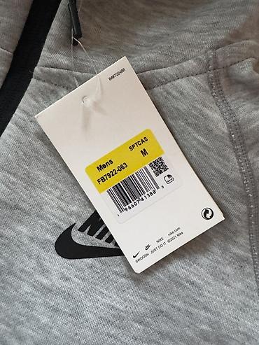 семейные одежды: Мужская толстовка Nike с капюшоном, размер M (указан на ярлыке) — 2