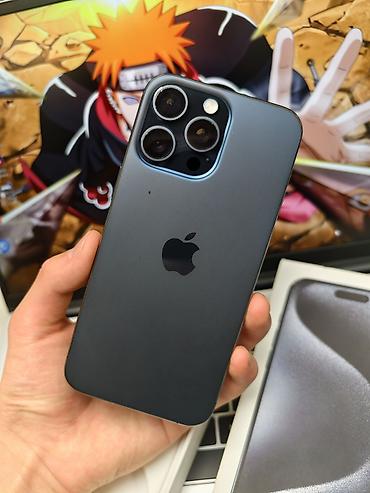 IPhone 15 Pro Max, Б/у, 512 ГБ, Blue Titanium, Коробка, 78 % at lalafo.kg IPhone 15 Pro Max, Б/у, 512 ГБ, Blue Titanium, Коробка, 78 %