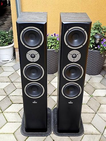 Zvučnici i stereo sistemi: Magnat Vector 77 – par podnih hi‑fi zvučnika - Konstrukcija: 3‑way — 7