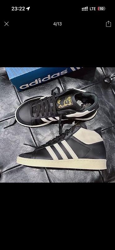 обувь с америки: Мужские кроссовки, 42, Adidas, Б/у, цвет - Черный — 1