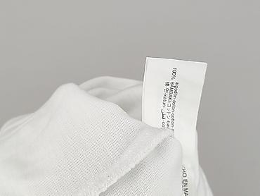 białe t shirty basic: Inditex, T-shirt damski, rozmiar S — 4