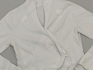 hm białe bluzki: Blouse, S (EU 36), condition - Good