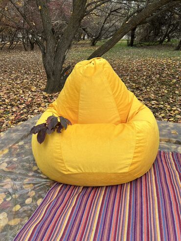 Мягкие кресла: Уютное и стильное кресло-мешок - отличное решение для вашего дома или — 2