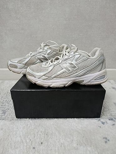 Кроссовки, 38, New Balance, Б/у, цвет - Белый, Самовывоз, Платная доставка