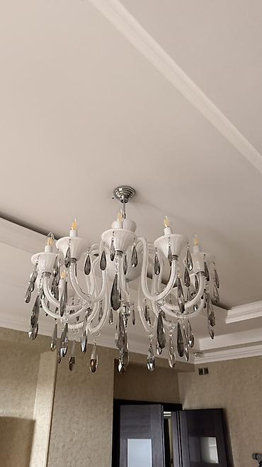 Ev üçün dekor: Çılçıraq, 10 və daha çox lampa — 1