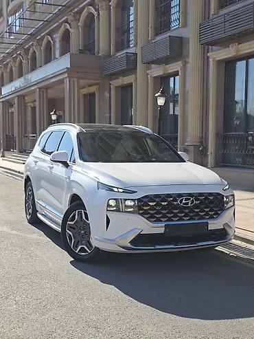 santa fe 2022: Hyundai Santa Fe: 2021 г., 1.6 л, Автомат, Гибрид, Кроссовер — 1