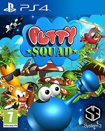 playstation 5 kredit: Ps4 üçün putty squad oyun diski. Tam yeni, original bağlamada