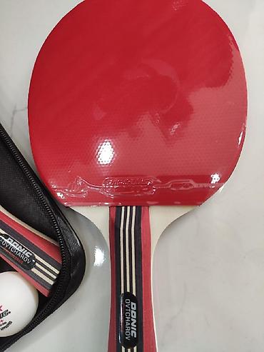 raket: Tenis Raketkasi "Donic" + 3 ədəd tenis topu "Donic". Metrolara və — 4