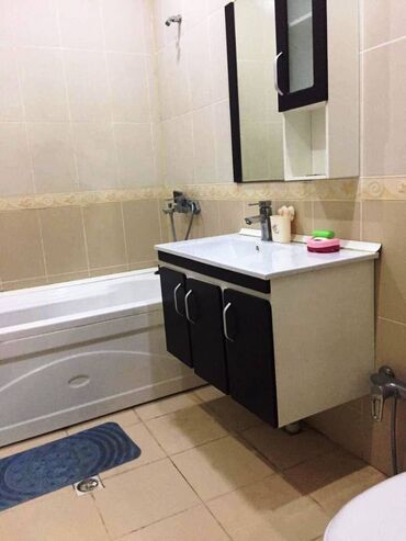 Uzunmüddətli kirayə mənzillər: Nəsimi rayonu Türk Səfirliyinə yaxın 18 mərtəbəli binanın 13-cü — 6